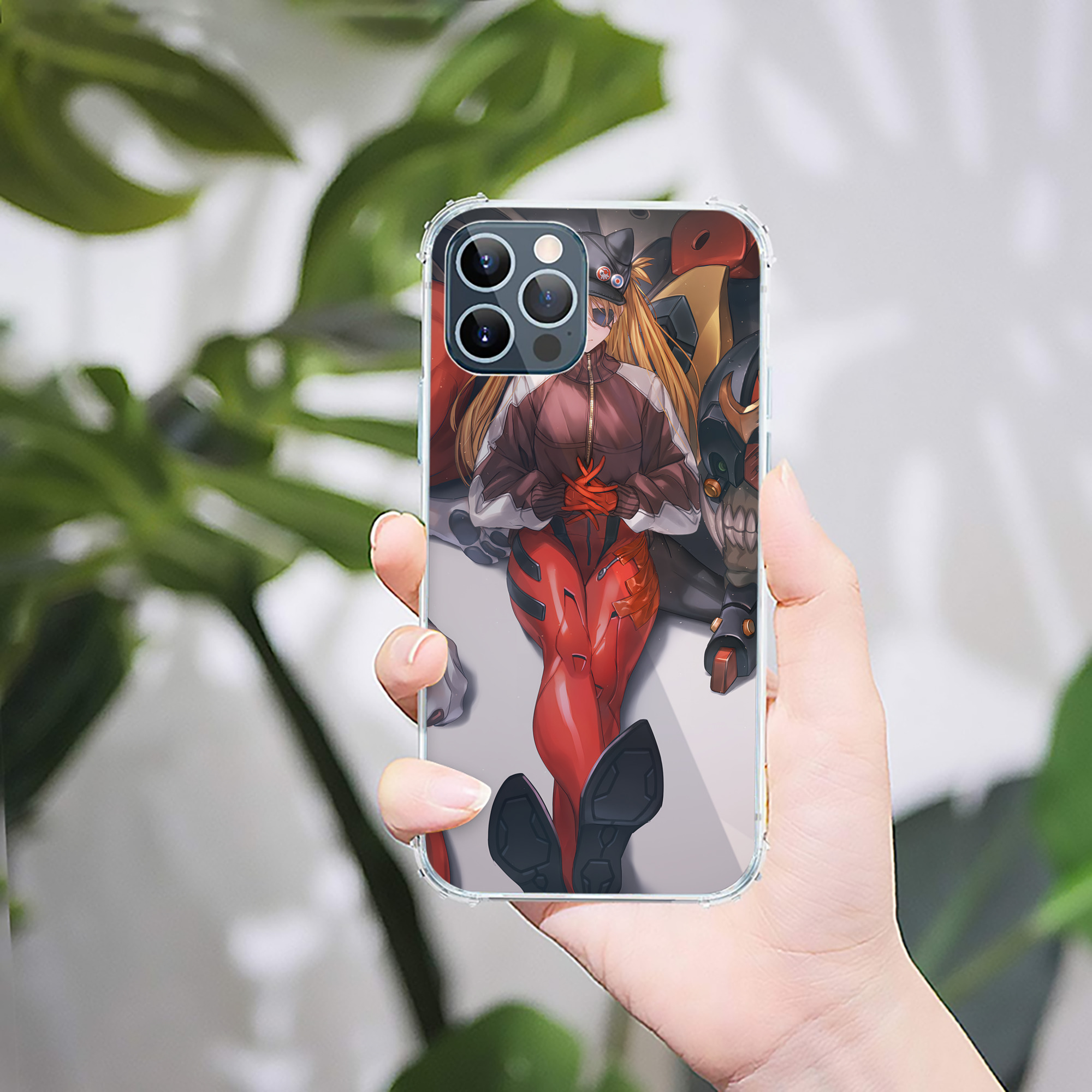 （画像用） EVA 新世紀エヴァンゲリオン 【iPhone 12シリーズ対応】透明スマホケース（クリアソフトケース）